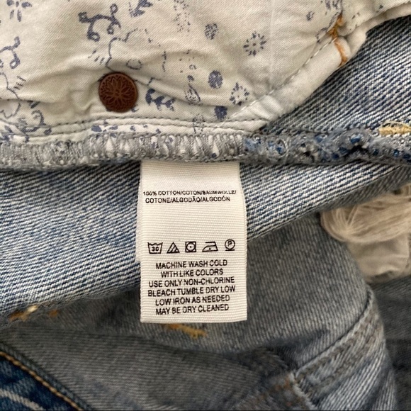 We the Free Distressed Jean Shorts | Size 31 - Picture 6 of 6